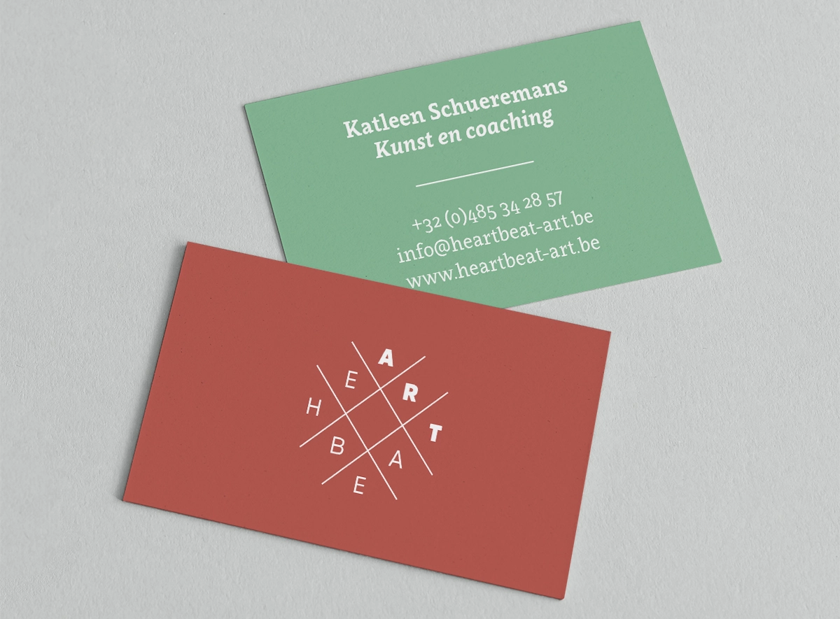 business card Hearbeat